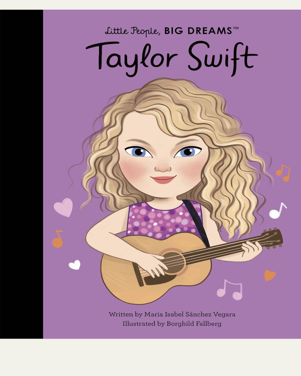 "Taylor Swift (Little People, Big Dreams)" Hardcover Picture Book